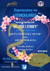 Plakat spotkania poetyckiego w Rzeszowie