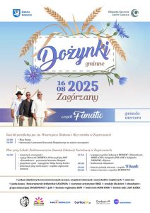 Plakat Dożynek Gminnych 2025